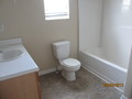Upstairs left bathroom