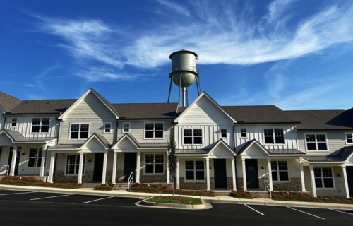 Puritan mill homes   water tower