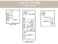 Lofts 2 bed 2 bath