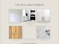 Beige simple interior design mood board photo collage